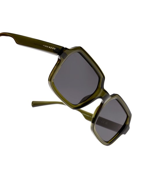 Hawkers · Sunglasses MINIMAL MAX for men and women (GREEN DARK)
