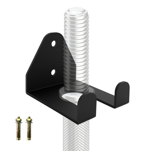 KSWLOR Barbell Storage Rack, Heavy Duty Vertical Hanging Barbell Rack, Wall Mounted Barbell Holder, Olympic Wall Mount Barbell Holder Space Saving Bar Holder Suitable for for Home, Commercial, Garage Gym