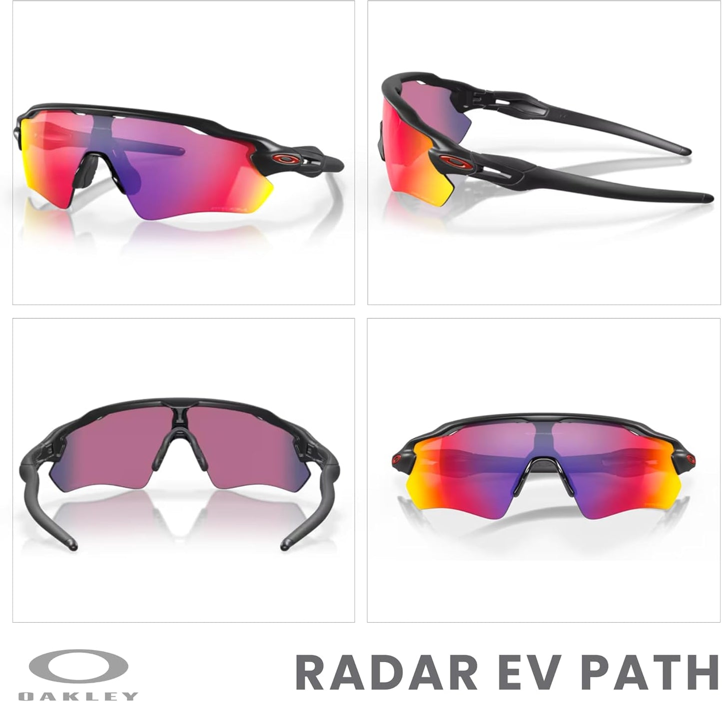 OAKLEY Radar EV Path OO9208 Sunglasses For Men+ Bundle Accessory Leash Kit, Microfiber Pouch