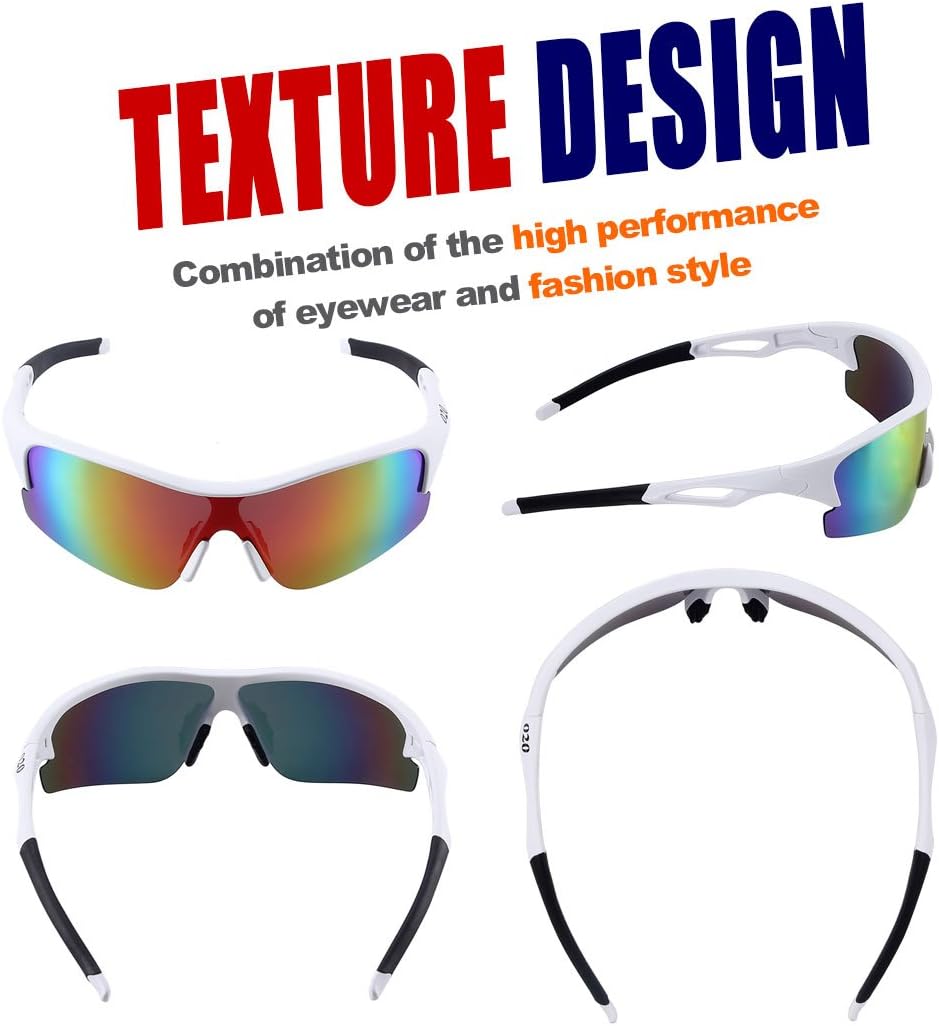 O2O Polarized Sports Sunglasses for Running Jogging Baseball Softball Men Women Teens Youth