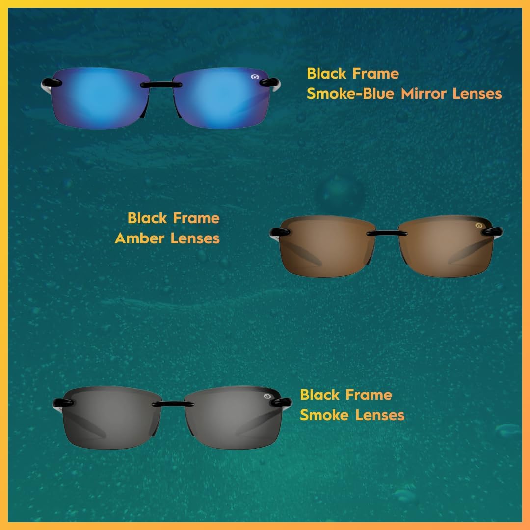 Polarized Fishing Sunglasses with AcuTint UV Blocker - Flying Fisherman Cali