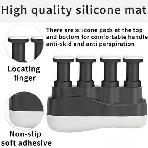 Finger Strengthener,Finger Exerciser and Hand Strengthener Rehab for Musician,Rock Climbing,Comfortable Conditioning