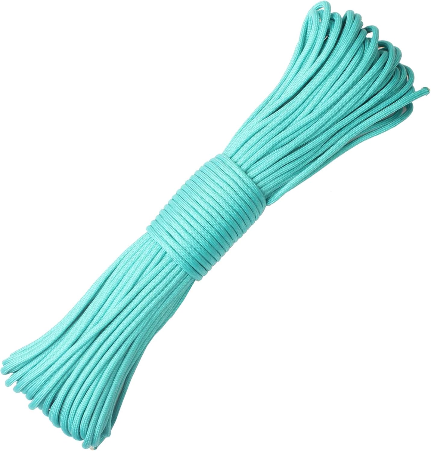 Paracord 9 Core 550 Parachute Cord Camping Rope 100FT (Black, 100feet)