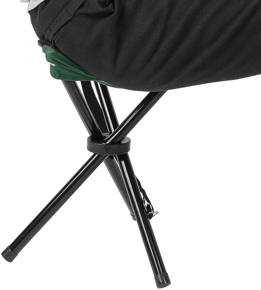 VGEBY Folding Tripod Chair, Portable Lightweight Tripod Stool for Outdoor Camping, Fishing, Hunting, Hiking, Travel