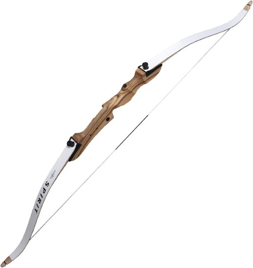 Beginner Youth Wooden Takedown Recurve Bow - SAS Spirit Jr 54” for Archery