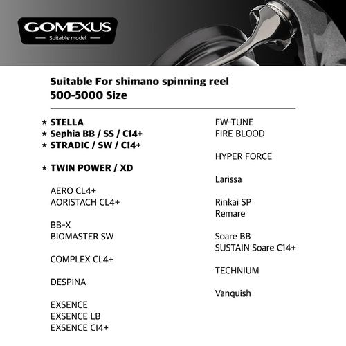 GOMEXUS Titanium Fishing Line Roller