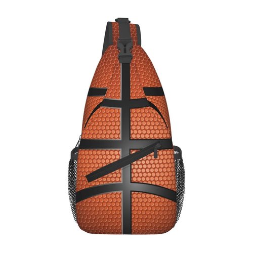 Xtmunole Basketball Sling Backpack - Crossbody Shoulder Bag for Men & Women