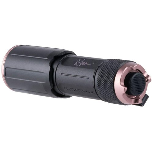 Sig Sauer Foxtrot-EDC 1350 Lumens Durable Waterproof Rechargeable Tactical Handheld Flashlight with Metal Deep Carry Pocket Clip, Compact Rose