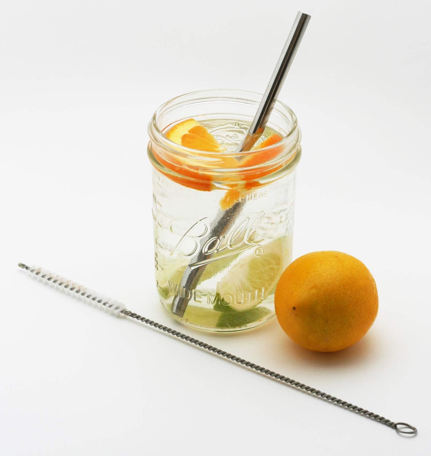 Reusable Drinking Straw Cleaning Brush - 10.5” Long, Eco-Friendly & Dishwasher Safe