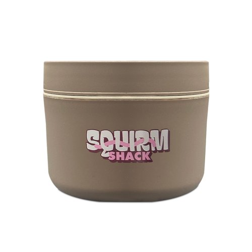 Squirm Shack Insulated Live Bait Storage - Stainless Steel, Compact, Durable, Keeps Bait Fresh and Alive (Original)
