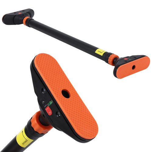 Hipicute Pull Up Bar for Doorway, Strength Training Pull-up Bars,No Screws Required, Max Load 440 LBS Chin Up Bar With Level Meter and Adjustable Width for Home Gym Upper Body Workout,Orange and Black