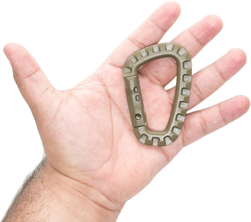 Paracord Planet Heavy Duty Carabiner Clip | Large Carabiner for Camping Accessories, Survival Kit