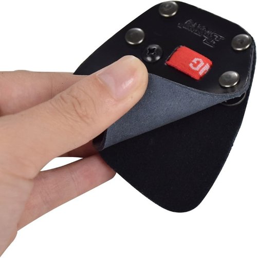 Archery Finger Tab Shooting Tabs Finger Saver Protect Guard Cow Leather for Recurve Bow Right Handed