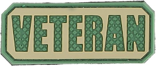 MAXPEDITION Veteran Patch - Durable Tactical Gear Emblem for Military Enthusiasts