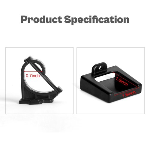 Fishing Rod Rack Clips/Making Kit, Customize Your Own Fishing Rod Holders for Garage, Also for Billiards Pool Cue Rack