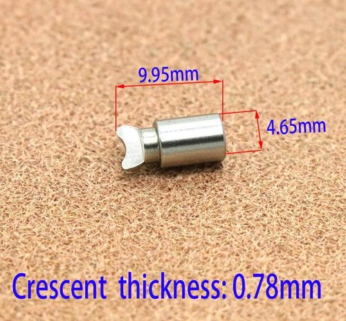 KTGCOZS Pack of 2 Replacement Parts New Chrome Pawl Reel Part for Abu Garcia C3 C4 Daiwa Series Gear