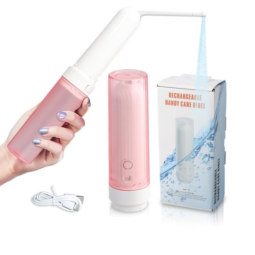 Portable Bidet for Travel - High Pressure USB Rechargeable Handheld Bidet with 3 Spray Modes - Electric Water Sprayer Toilet for Men and Women - Personal Hygiene and Postpartum Care