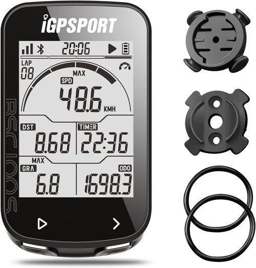 Bike Computer Wireless GPS, Bike Speedometer with 2.6" Screen Auto Backlight, 40H Battery Life,Bluetooth ANT Cycling GPS Computer for Road Bike MTB