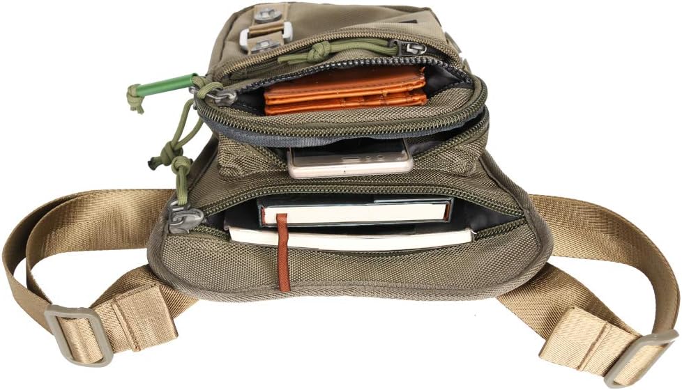 Thigh Pack, Larswon Leg Bag Thigh Pouch Bag Tactical Waist Bag Motorcycle Bag Waterproof