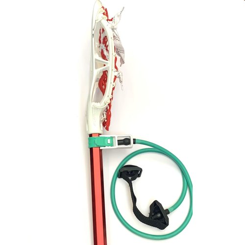 B-Lax Blast Lacrosse Resistance Band – Solo Training Aid for Shot Power, Core Strength & Accuracy – Lacrosse Training Equipment & Accessories for Boys, Girls, Youth & Adults