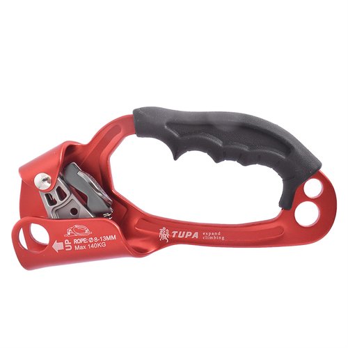 TJHSM Hand Ascender Climbing Equipment Climber (Right Hand+Red) High Strength Aluminum Alloy Climbing Ascender for Rock Climbing Tree Arborist Mountaineering