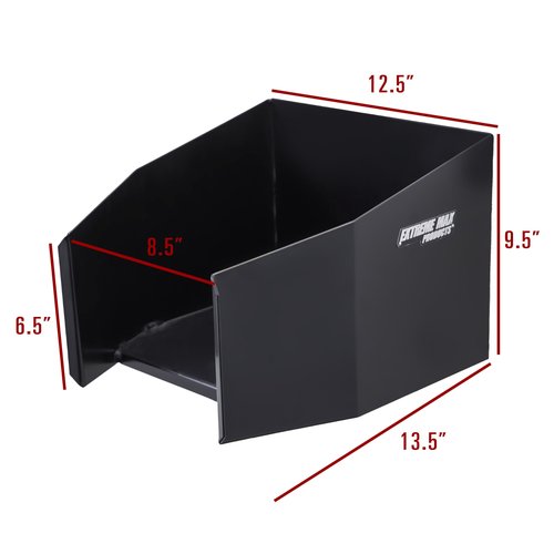 Extreme Max 5001.6584 Wall-Mount Aluminum Water Cooler Mounting Bracket for Enclosed Trailer, Shop, Garage, Storage - Black