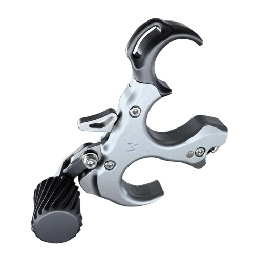 Compound Bow Aid Releaser with Wrist Straps and Adjustment Tool,Archery Release Aids with 3 Thumb Release Adjustable,Aluminum Alloy Aids.for Left and Right Handers. (Gray)