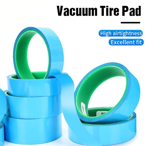 Phidinova Tubeless Bicycle Wheel Rim Tape 700C Blue, Bike Rim Tape Roll for Anti Puncture Vacuum Tubeless Tire Pad MTB/Road Rim Wheel Strip Tape Length 10m Width 21mm