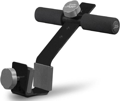 Aduro Sport Doorway Sit-Up Exercise Bar, Adjustable Reinforced Steel with Padded Ankle Bar, Perfect for Home Work or Travel - Fits Any Door