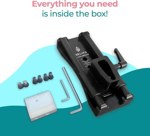 Handlebar Adjuster Compatible with The Peloton Bike and Bike + - Ride with Better Posture - No More Back, Neck and Shoulder Pain - Handlebar Extender Compatible with all Peloton Bike Models