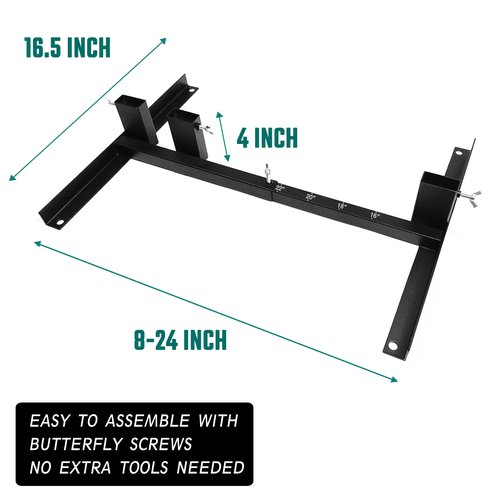 Atflbox 2 Pack Shooting Target Stand with 10pcs 17x25 Inch Sight in Paper Targets, Durable Paper Target Holder with Stable Adjustable Base for Cardboard Silhouette, H Shape, USPSA/IPSC, IDPA Practice