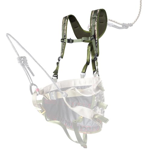 NatureBlend Hunting Saddle Dump Pouch and Hunting Tree Saddle Suspenders, Modular Yoke System with Universal Molle, Include Yoke and Universal Molle Connection kit
