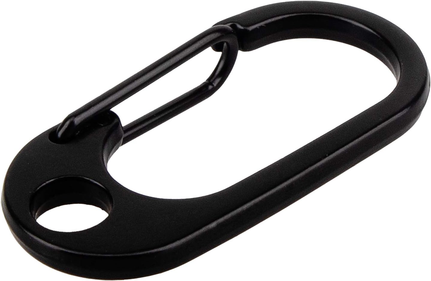SWATOM Small Mini Carabiner Clip Tiny Spring Snap Hook Keychains Micro Carabiners for Paracord EDC Alloy Key Rings Outdoor Hiking Fishing Camping Backpack Accessories