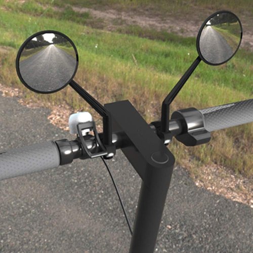 Rearview Mirror,Mobility Scooter Accessories,Professional Scooter Handle Rearview Mirror Large View Retroreflector for Xiaomi