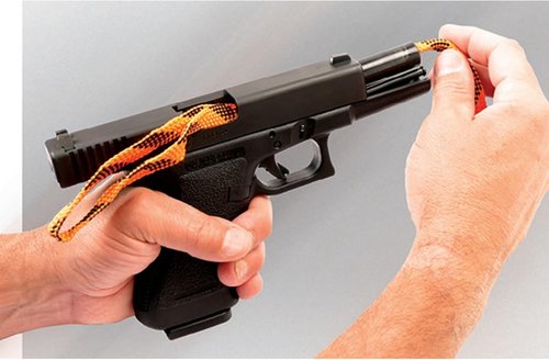 HME Knock Out 2 Pass Gun Rope Cleaner | Durable Versatile Shooting Hunting Gun Maintenance Bore Cleaning Tool | for 6.5 Creedmore