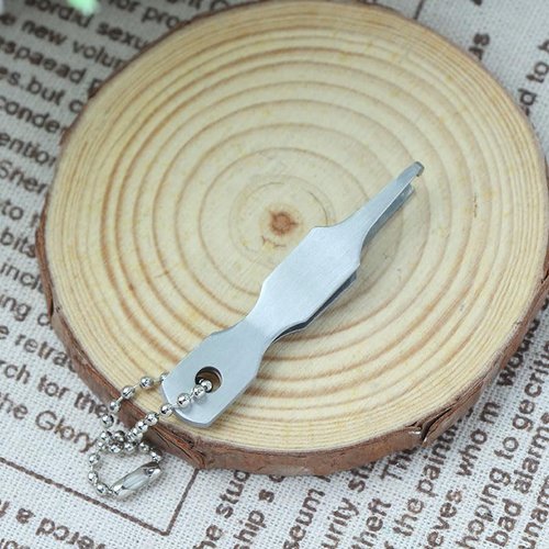 Ximimark 2 PCS Split Ring Pliers Pro - Effortless Lure Attachment Tool with Precision Mini Tweezers, Durable Stainless Steel Split Ring Opener, Ideal for Quick Fishing Rigging