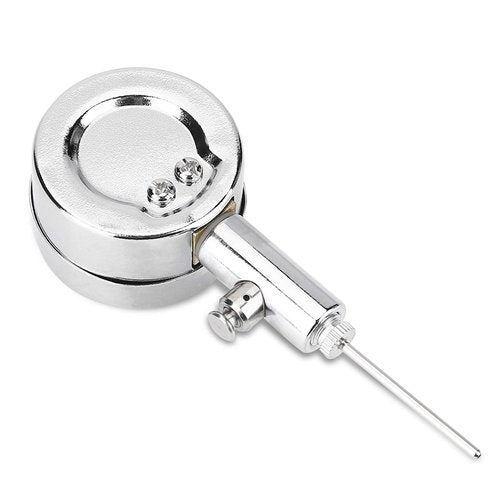 Chazcool Ball Pressure Gauge, Basketball Air Guage, Stainless Steel Accurate Air Pressure Gauge for Football Soccer Basketball Volleyball and Other Balls