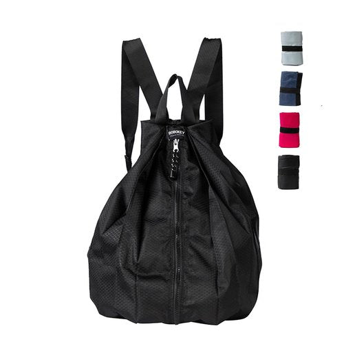 HCWENZH Hiking Backpack Foldable,Small Daypack Lightweight Packable Backpack Travel Casual Shoulder Bag for Women Men (Black)