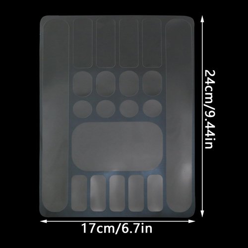 yyangz 6PCS Bicycle Frame Protector Transparent Road Bicycle Folding Bike Chain Guard Anti Scratch Scratch Masking Film Mountain Bike Chain Protection Film