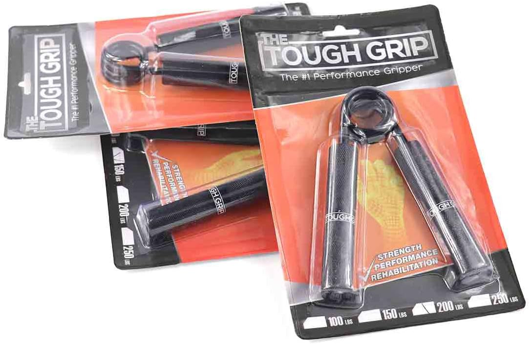 Metal Hand Gripper | for Hands Forearm Fingers Exercise Wrist Strengthener Grip and Arm Rehabilitation Perfect for Climbers Weightlifters Cross Fit and Athletes | 100 150 200 250 lbs