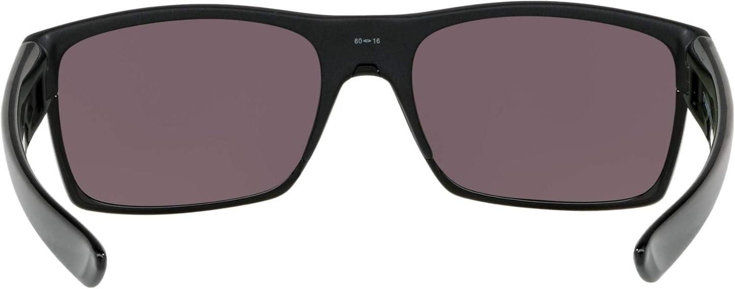 Oakley Twoface Sunglasses Steel Grey with Prizm Grey Lens 60mm