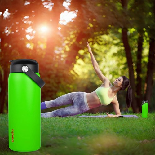 Owala Replacement Lid - Compatible with Owala Freesip 16oz, 24oz, 32oz, 40oz & 25oz Water Bottles - Leak-Proof, BPA-Free, Perfect for Owala Bottle Cap, Cover, or Top Replacement (Black)