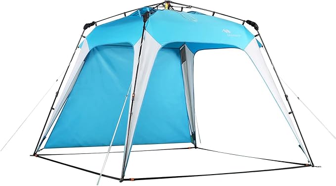 Sunwall for Pop Up Canopy Instant Shade Tent 8.2' X 8.2', Detachable Flap Sun Shade Side Wall Accessory to Block Sun, Wind, and Rain, 2 Pack Sidewall Only(Blue-2 pcs)