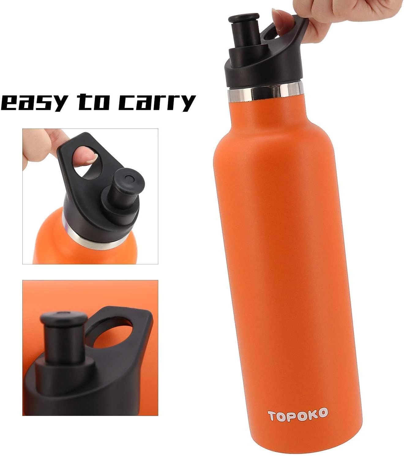 Replacement Lid for Hydro Flask Wide Mouth 12, 18, 32, 40 oz Water Bottles, Wide Mouth Lid for Hydro Flask and Other Sports Water Bottles, BPA-free, Leak Proof