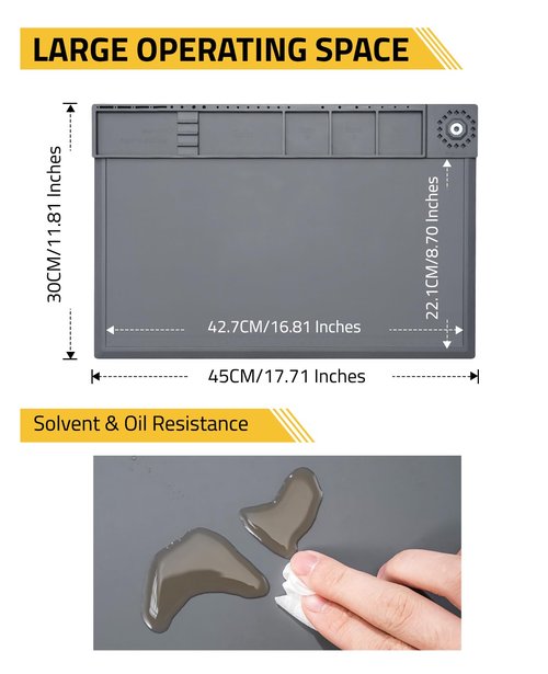CVLIFE Gun Cleaning Kit for 9mm .223/5.56mm .38 .357 12GA, Gun Cleaning Mat with Brushes, Picks, Swabs, Patches, Oil Bottle, Gun Cleaning Supplies for Multiple Calibers