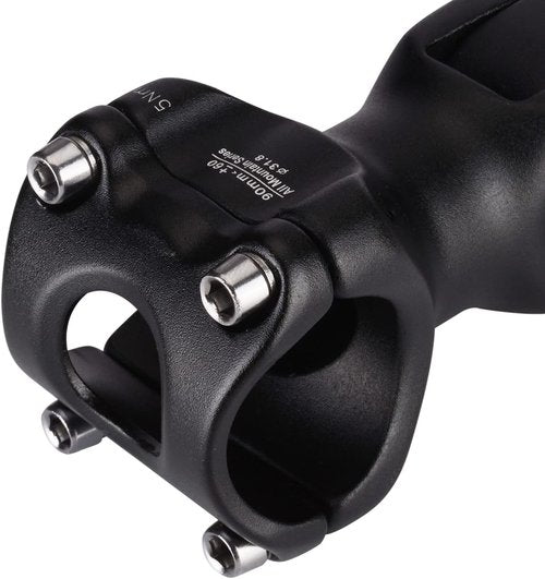 FOMTOR 31.8mm 25.4mm Adjustable Stem 90mm 110mm 0~60 Degree UNO MTB Adjustable Handlebar Stem for Most Mountain Bike Road Bike MTB