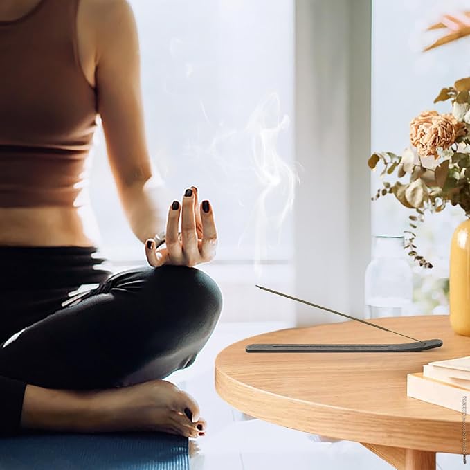 Incense Sticks, Incense 100 Sticks, Palo Santo Incense Sticks, Scented Incense with Wood Incense Stick Holder fot for Christmas, Church, Yoga, Wedding