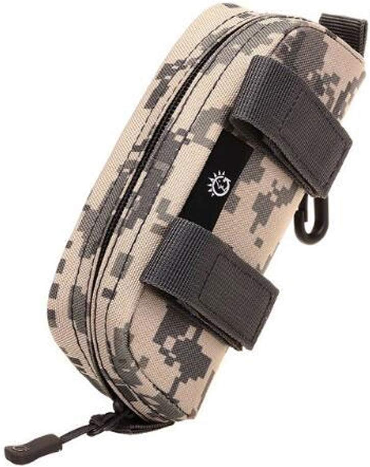 Tactical Molle Sunglasses Case Portable Anti-Shock Clamshell Carry Eyeglasses Hard Case Outdoor Hunting Goggle Mag Pouch