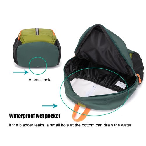 IVYGREEN Little Kids Hiking Backpack, Travel Backpack for Boys or Girls, Ideal for a Day Outdoor Adventures (Armygreen, Toddler - Small)