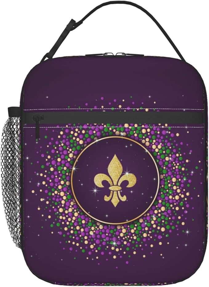 Carnival Lunch Box Reusable Insulated Lunch Bag Thermal Cooler Tote For Boys Girls Teen School Men Women Picnic Travel Hiking